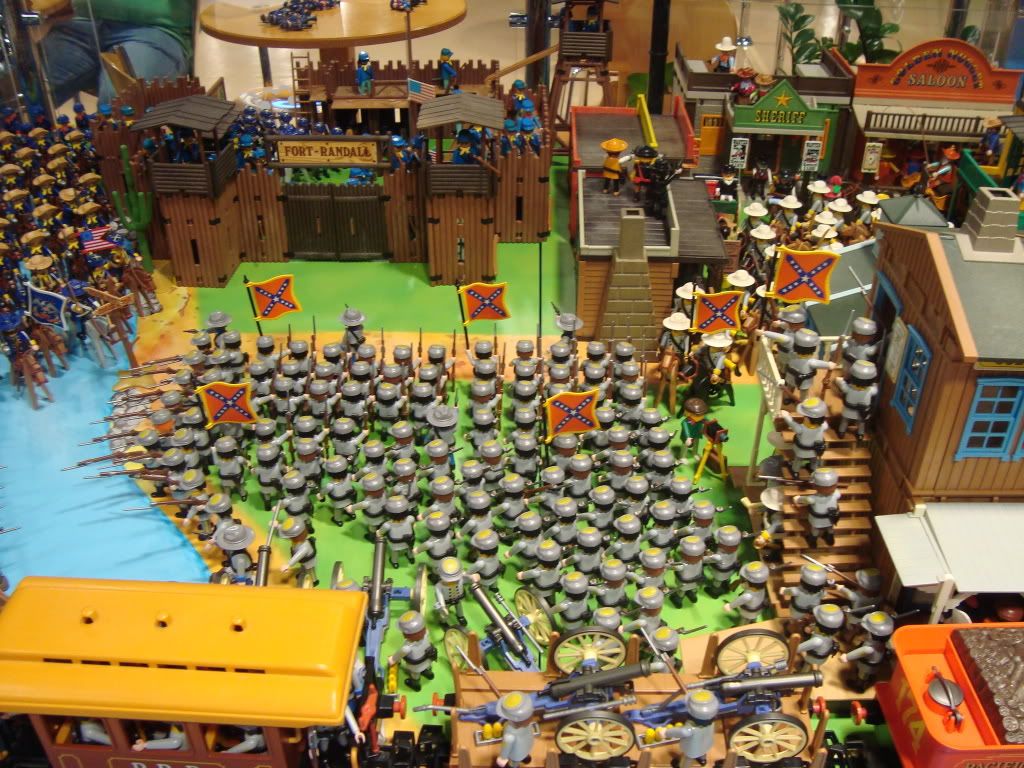Diorama Playmobil Western