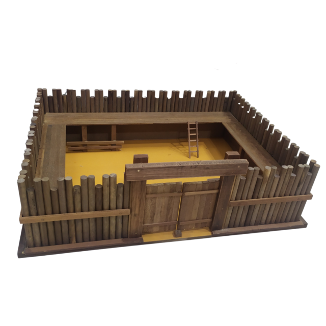 Fuertes De Madera Juguetes