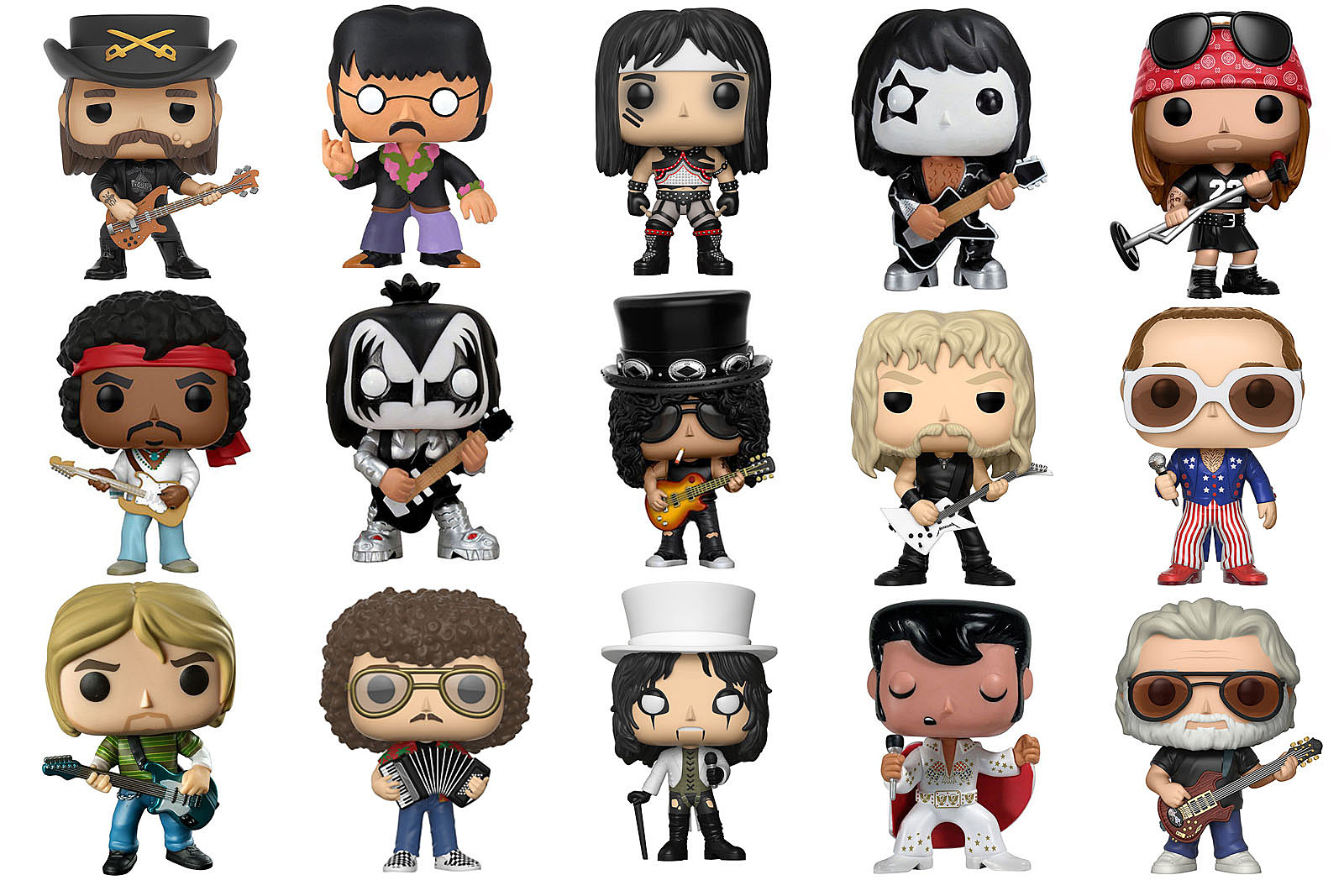 Funko Pop Rock Stars