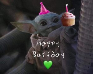 Happy Birthday Baby Yoda