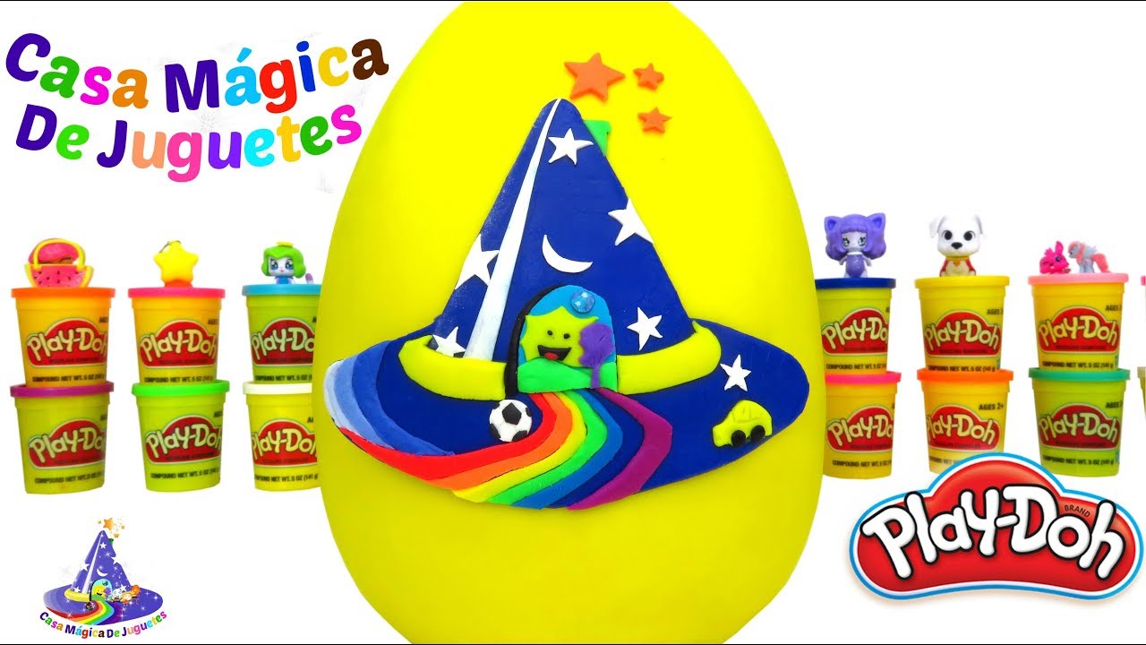 Huevos Sorpresa Gigantes Casa Magica De Juguetes