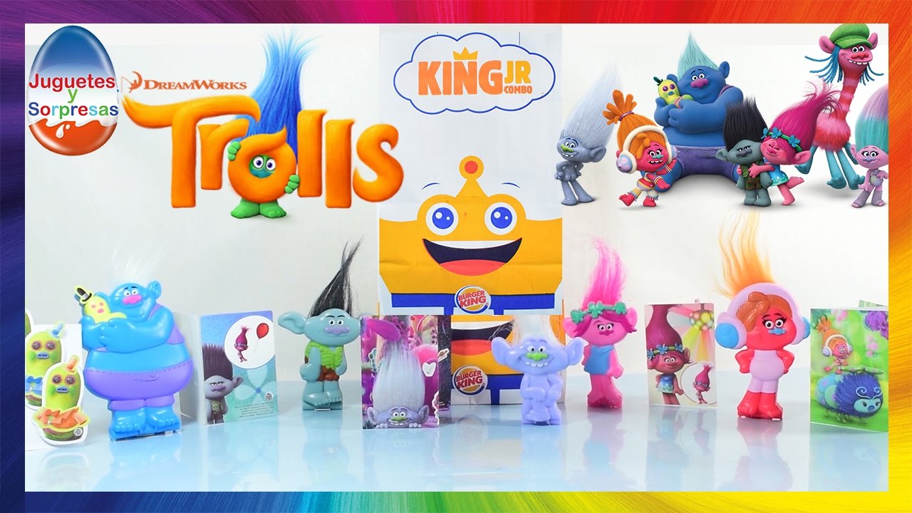 Juguetes Trolls Burger King
