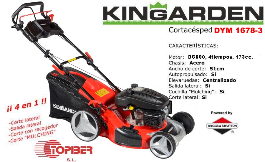 Kingarden Cortacésped