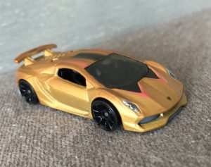 Lamborghini Sesto Elemento Hot Wheels Gold