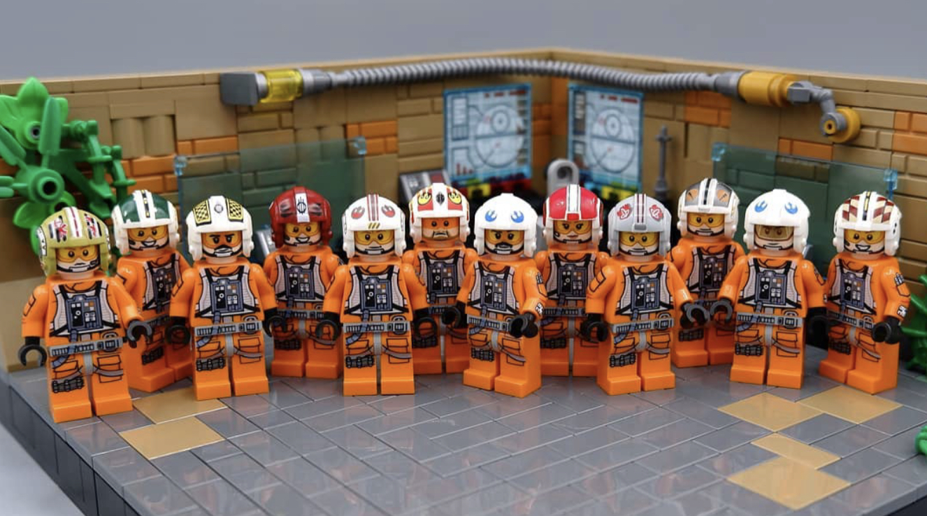 Lego Star Wars Red Squadron