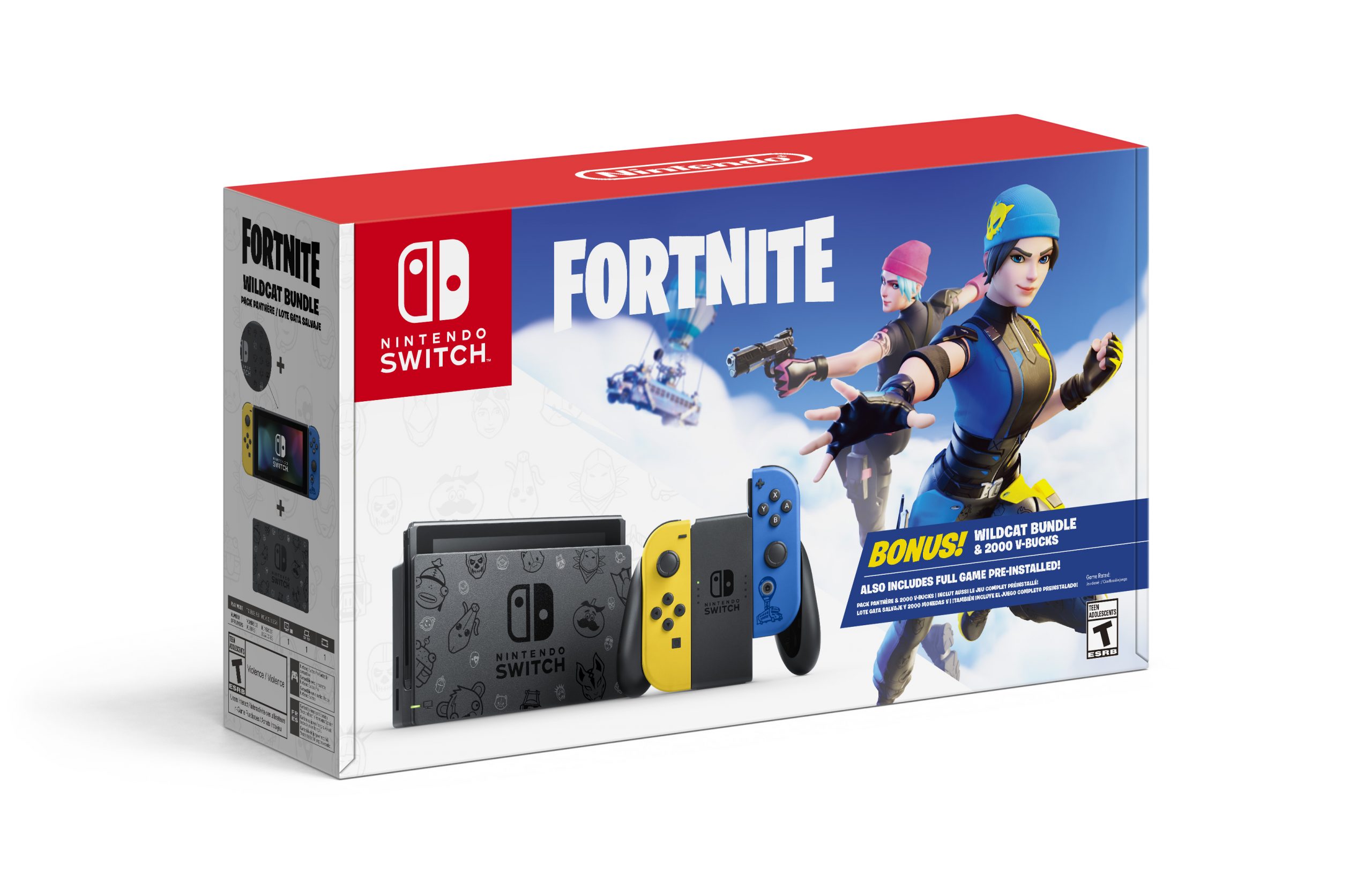 Nintendo Switch Fortnite Pack