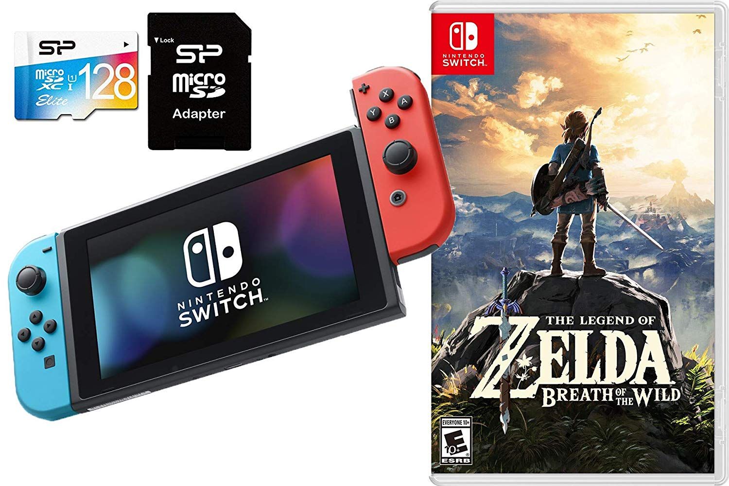 Nintendo Switch Zelda Breath Of The Wild Pack