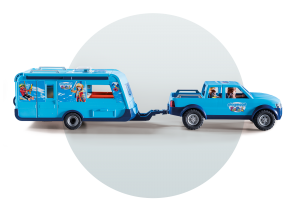 Pick Up Con Remolque Playmobil