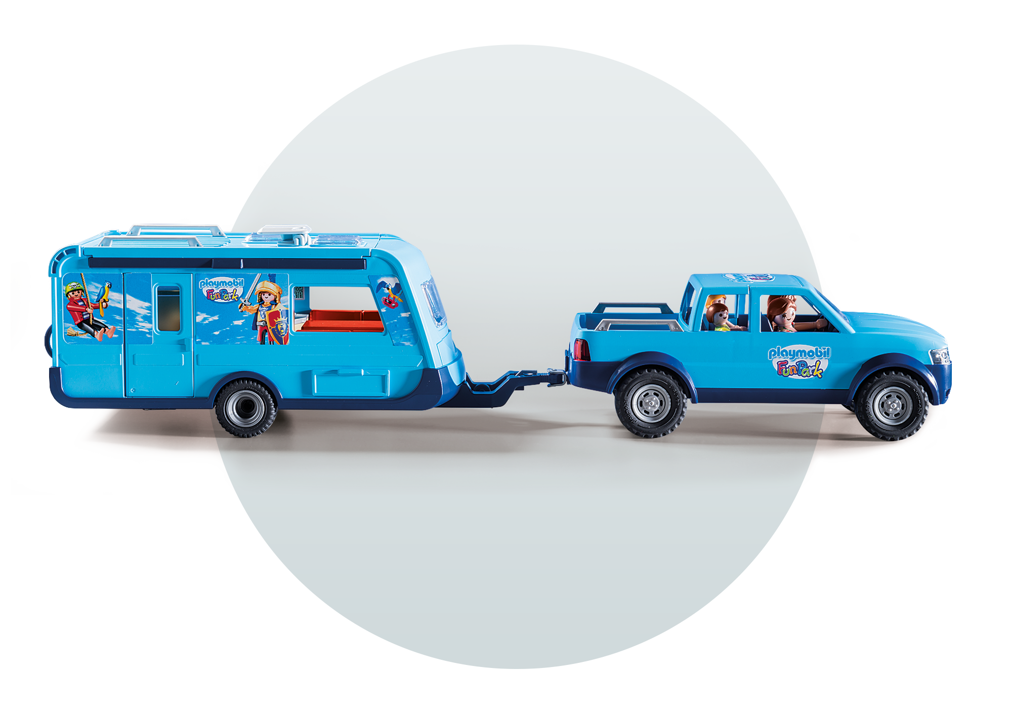Pick Up Con Remolque Playmobil