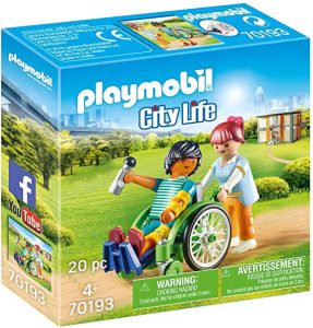 Playmobil Abuelo En Silla De Ruedas
