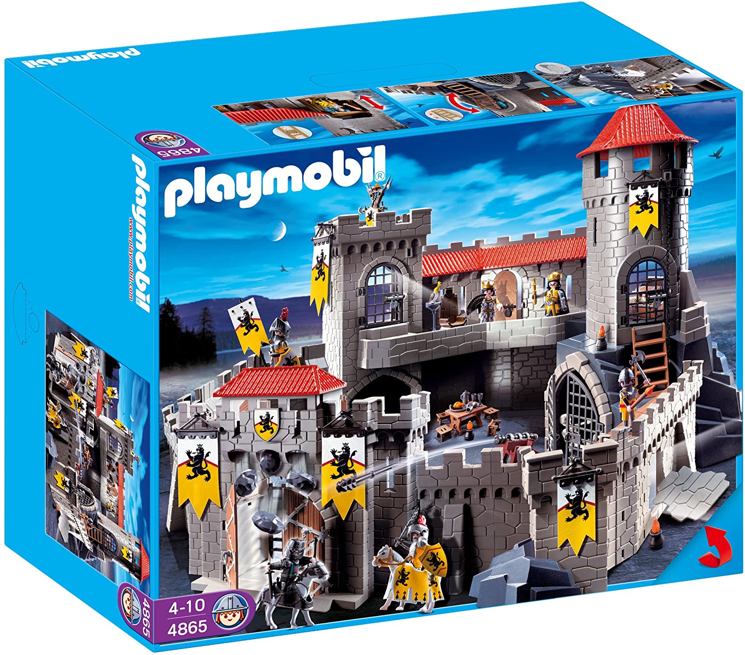 Playmobil Castillo De Los Caballeros Del Leon
