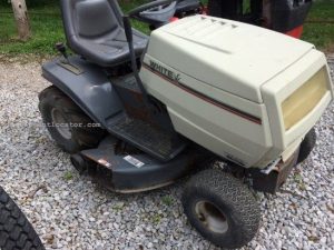 Tractor Cortacésped White