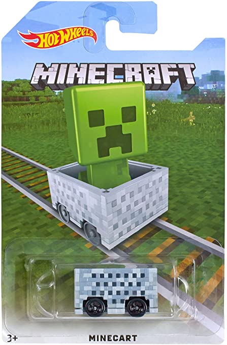 Vagoneta Minecraft Hot Wheels