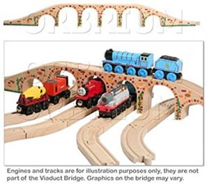 Vias De Tren Madera Juguete