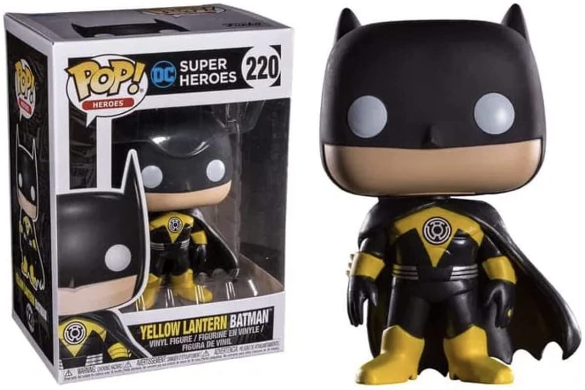 Yellow Lantern Batman Funko
