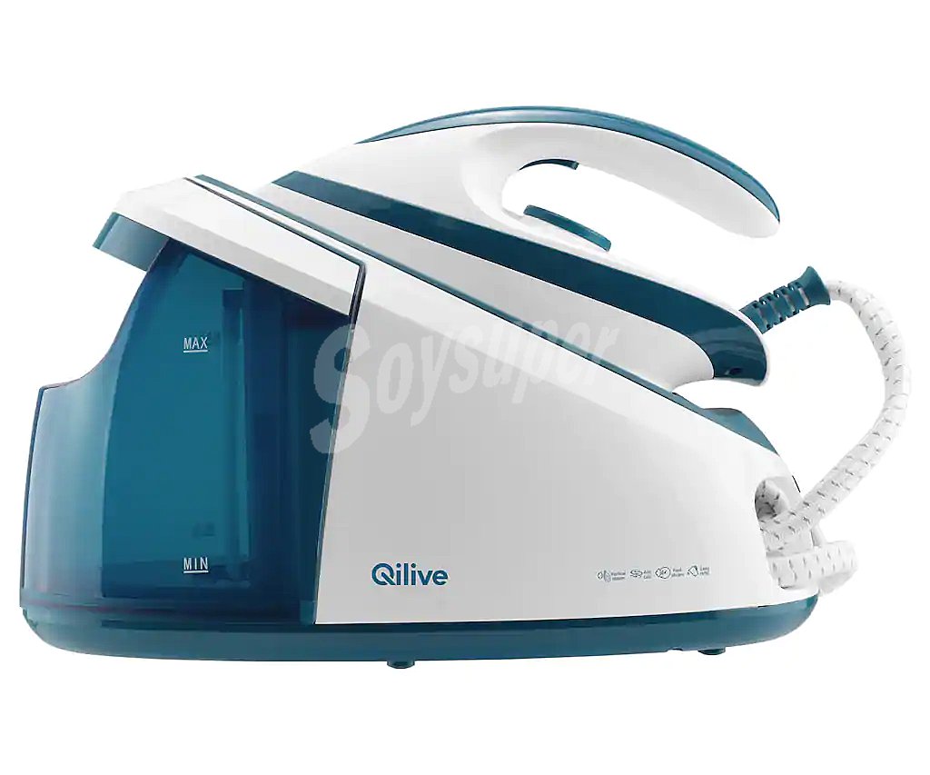 Centro De Planchado Qilive Q5471 Autonomia Ilimitada 6 Bares De Presion