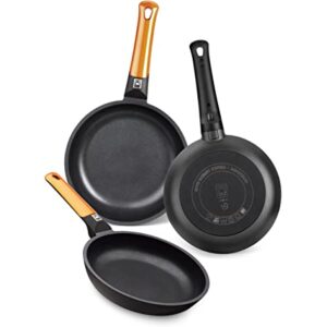 Juego De 3 Sartenes Bra Efficient Orange