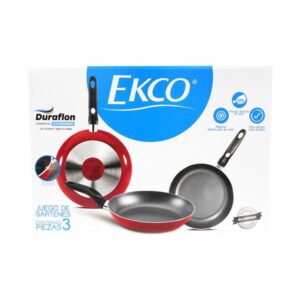 Juego De Sartenes Ekco 3 Piezas