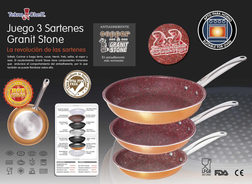Sartenes Tekno Cheff